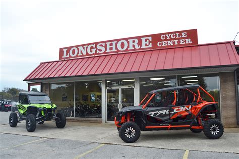 Longshore Cycle Center is a powersports dealership located in Florenc