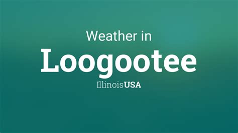 Loogootee weather. Current condition and temperature - Loogootee, IN. At the moment, the weather is partly cloudy. The temperature is an agreeable 71.6°F (22°C). The current temperature is relatively far from the maximum of 82.4°F (28°C) forecasted for today. 