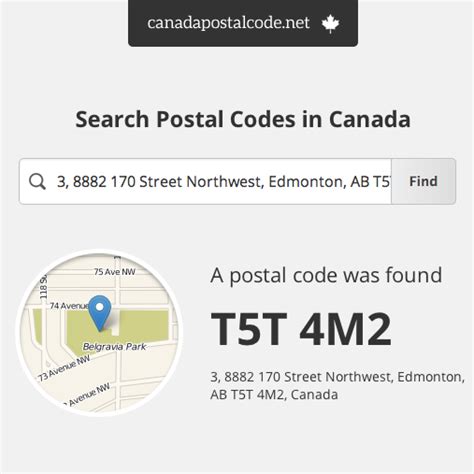 Look Up Canada Mccreary Postal Codes