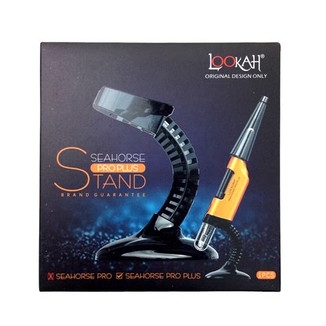 Lookah seahorse pro plus stand. Lookah Seahorse Pro Plus Stand: Electric Nectar Collector Tip Cap StandThe Seahorse Pro Plus 2.0 Stand, a versatile storage solution designed to keep your cherished Seahorse Pro Plus or Seahorse 2.0... 