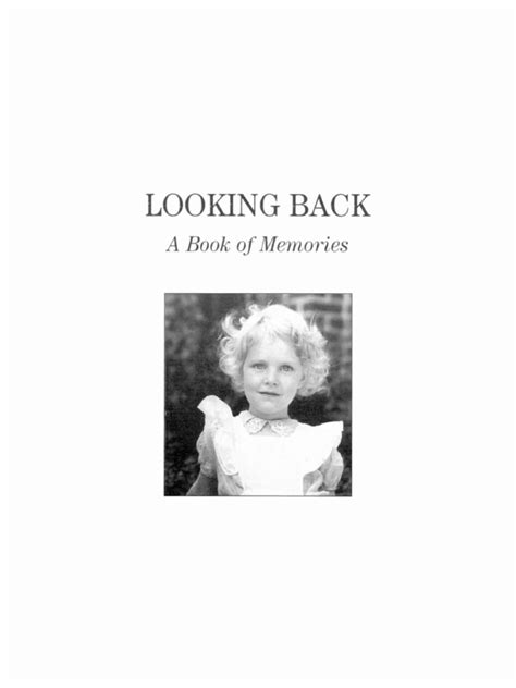 Looking Back by Lois Lowry Excerpt