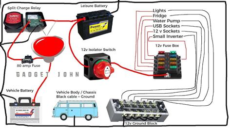 Looking to build a 12 volt System for a VW Westfalia.