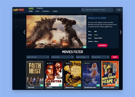 Lookmovie.io2. 7. StreamLord. StreamLord with high-quality movie streams is one of the best free streaming sites for watching movies and series online as an alternative to LookMovie. Its fast and efficient user interface makes the site easy to use for free movie lovers. The homepage has a great catalog of available content. 