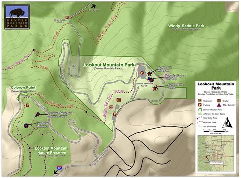 Lookout mountain colorado elevation.  And let Route Description for Looko...
