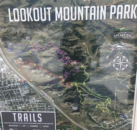 Lookout mountain park trails.  Summit depth 55&Prime;, Base depth 32&Prime; 26-27 SPRING SEASON PASS...