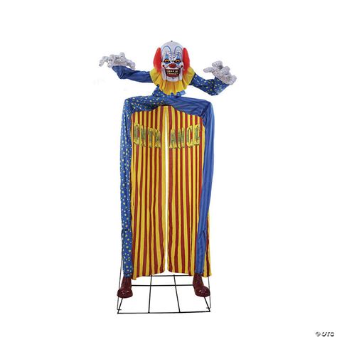 Looming Clown Animated Archway Prop