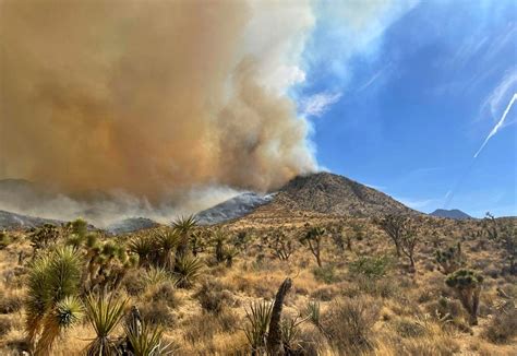 Looming thunderstorms could threaten firefighting efforts in California-Nevada blaze