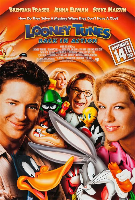 Looney Tunes: Back in Action (2003) C+ Note: This review was written by a guest critic. Jimmy Akin. Linguists note that we periodically encounter sentences so unusual that no one has ever uttered them before in all of human history. In this movie Marvin the Martian gets to utter one such line: Now the .... 
