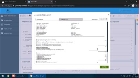 Loonheffing aangifte