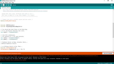 Loop Back Test Failed - Installation & Troubleshooting - Arduino …