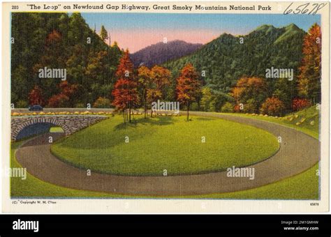 Loop Over Newfound Gap Highway Great Smoky Mts North Carolina …