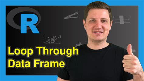 Loop Through Data Frame Columns & Rows in R (4 …