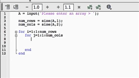 Loop in matlab. Accepted Answer. The only part of that code that changes the value of i is the for statement itself, and MATLAB automatically handles changing the value of i to the next element of the vector n:-1:1 when the control flow returns to the for statement. The expression i+1:n reads the value of i and computes with that value but does not modify the ... 
