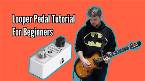 Loop pedal for beginners.  This tutorial will show you the absolute basics of using one, f...