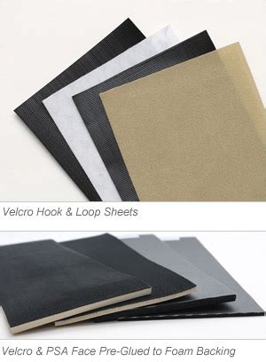 Loop sheets.  The hook-and-loop backing allows quick, secure attachment and f...
