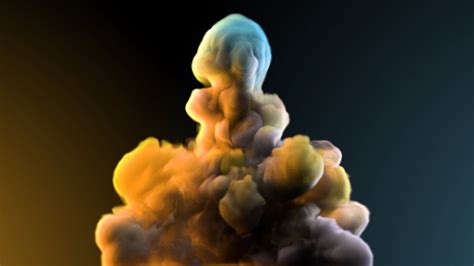 Loop smoke created with physics in Blender Cycles