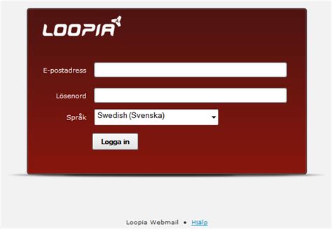 Loopia webmail