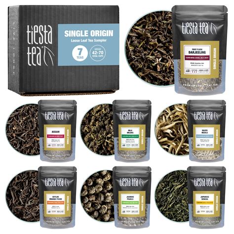 Loose Leaf Tea Dry Flight Gift Samplers & Kits Tiesta Tea