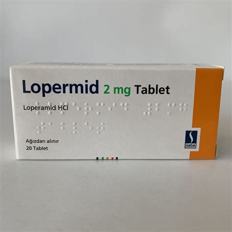 Lopermid 2 Mg 20 Tablet Saklama Koşulları .