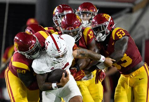 Lopsided loss to No. 6 USC gives young Stanford Cardinal something to shoot for