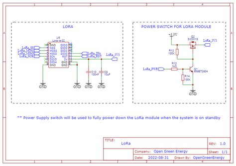 Lora module pinout.  It encodes information on radio waves using chirp pulses...