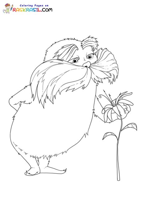 Lorax Coloring Pages 360ColoringPages