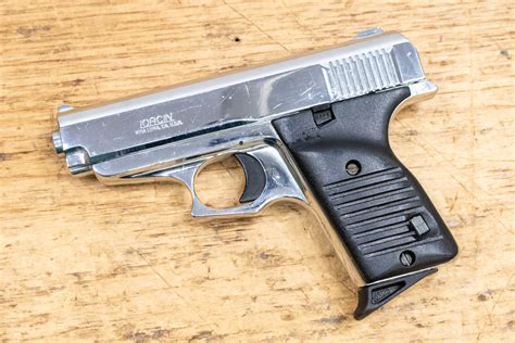 Lorcin 380. According to our rating scale I would Rate this gun "GOOD". I have taken multiple pictures to show the condition of it. We want you to get the best impression of it. With the hopes when you get it ... 