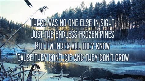 Lord Huron – Frozen Pines Lyrics Genius Lyrics