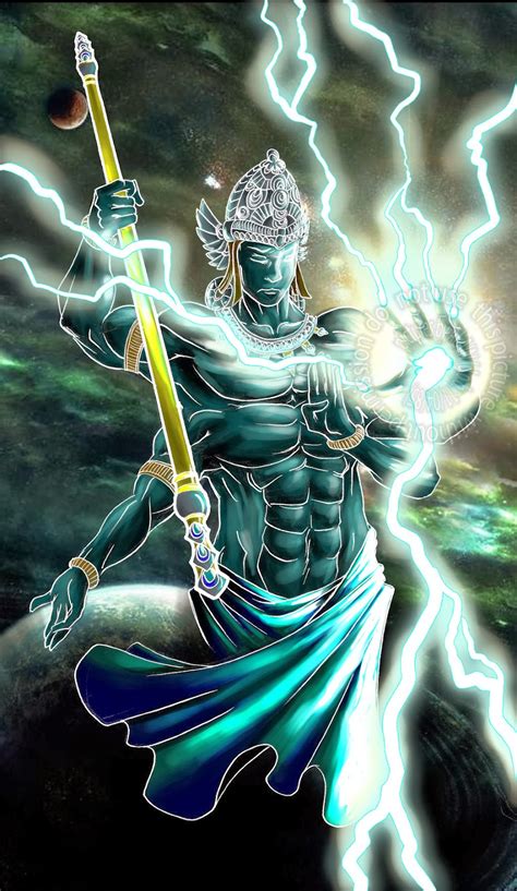 Lord Indra, God of Rain, Hindu God - IndiaNetzone.com