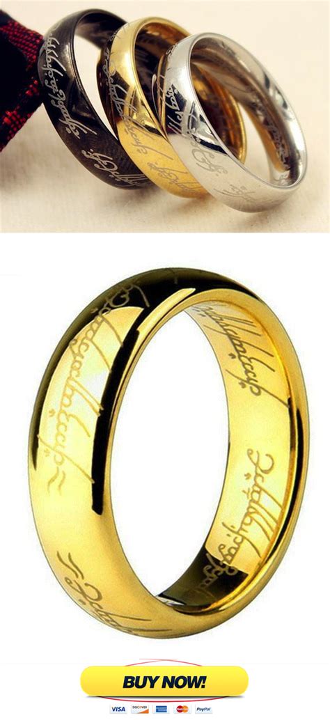 Lord of The Rings Engagement Rings LOTR Jewelry - Olivia …