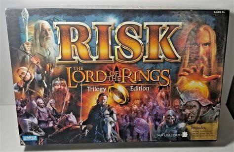 Lord of the Rings RISK Trilogy Edition Expanded Edition Complete Game