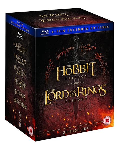Lord of the rings 3 extended edition. 13 offers from $11.99. The Hobbit: The Motion Picture Trilogy (Extended Edition) (Blu-ray) Various. 4.8 out of 5 stars. 6,147. Blu-ray. 20 offers from $29.25. Lord of the Rings Complete Trilogy DVD Collection with Bonus Glossy Artcard (The Fellowship / Two Towers / Return of the King) 4.8 out of 5 stars. 