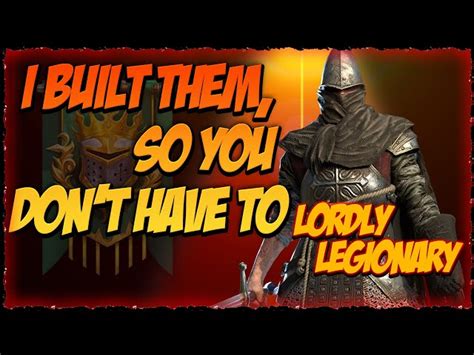 Lordly legionary. Things To Know About Lordly legionary. 