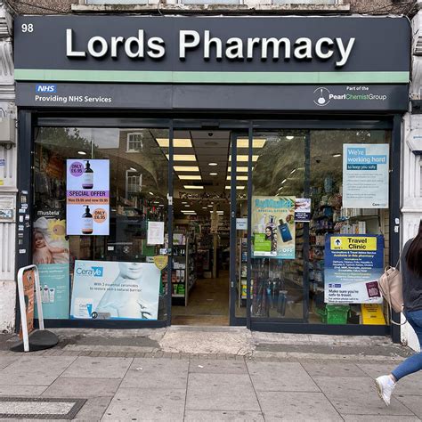 Lords Pharmacy, 98 Tooting High Street, Tooting, SW17 0RR - NPN