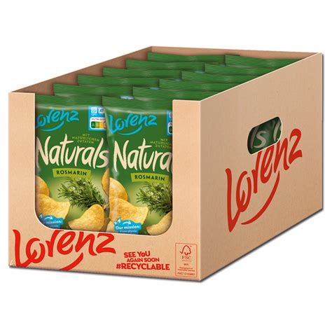 Lorenz Naturals Rosmarin Chips 95g 12 Beutel