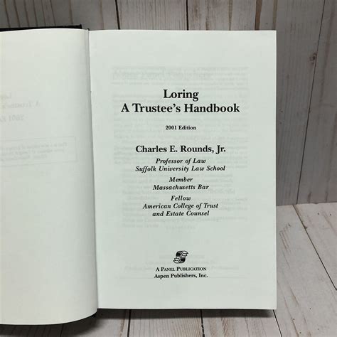 Loring a trustee s handbook 2001. - Le guide du jeune couple, nouvelle édition.