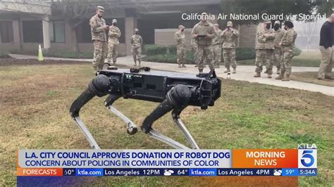 Los Angeles City Council approves ‘robot dog’ donation to police