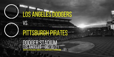 Los Angeles Dodgers vs. Pittsburgh Pirates Tickets Gametime