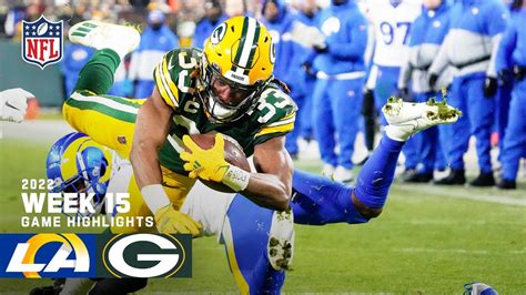 Los Angeles Rams Vs Green Bay Packers Live Stream Week 15