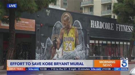 Los Angeles gym owner told to remove iconic Kobe Bryant mural