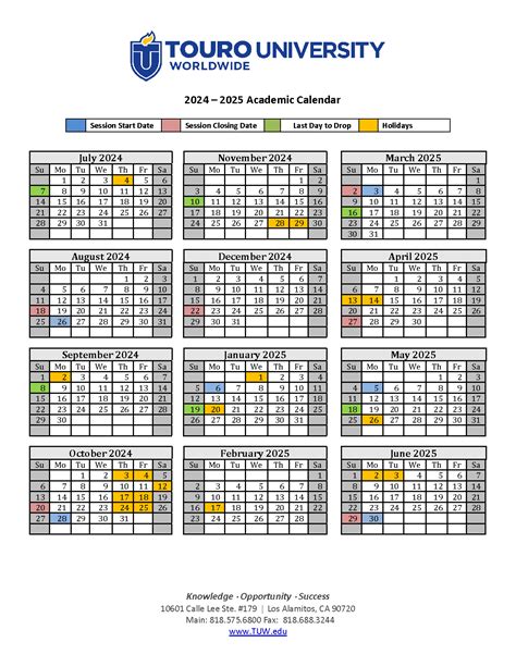Los Rios Academic Calendar