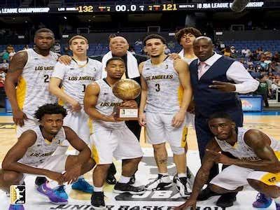 Los angeles ballers. The Los Angeles Ballers, led by LiAngelo and LaMelo Ball, rolled to a 170-123 win over the previously unbeaten Atlanta Ballers on Thursday night at Curtis Culwell Center in … 