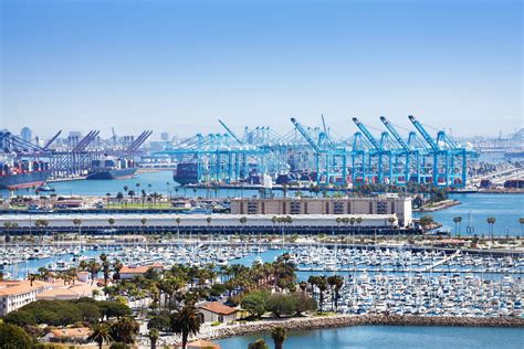 Los angeles ca port. In a review of 351 container ports around the globe, Los Angeles was ranked 328, behind Tanzania's Dar es Salaam and Alaska's Dutch Harbor. The adjacent port of Long Beach came in even lower, at ... 