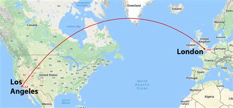 Los angeles ca to london england. The geographic midpoint between California and London is in 2,660.77 mi (4,282.10 km) distance between both points in a bearing of 80.17°. It is located in Canada. The shortest distance (air line) between California and London is 5,321.55 mi (8,564.20 km). The shortest route between California and London is according to the route planner. 