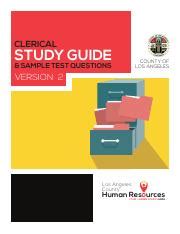 Los angeles county clerical series study guide. - Traffic and highway engineering solutions manual.