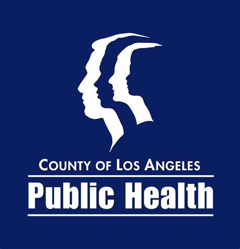 Los angeles county health department. Department of Public Health. Learn about restaurant & housing inspections, lead exposure, air & water quality, & climate change. If you got sick from eating or drinking something, file a report click here . A bold effort to help bring an end to the HIV epidemic in Los Angeles County once and for all. Get vaccinated. 