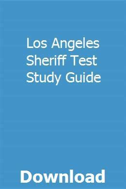 Los angeles county test study guide. - Manual cash drawer balance sheet template.