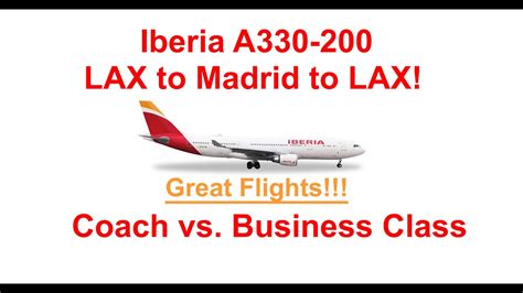 Apr 19, 2022 · #iberia_en #iberiaairlines #IberiaFlight Review. Iberia A330-200 Roundtrip Flight to Madrid. Economy Coach Class vs Business Class Comparison. Iberia Economy... .