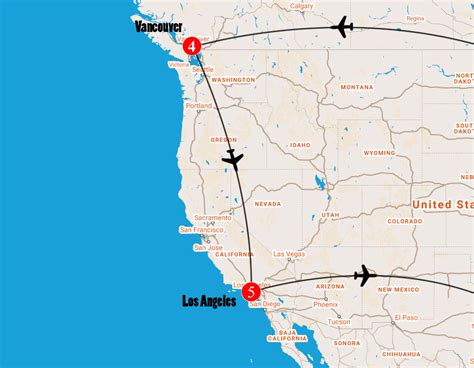 Right now, return flights from Los Angeles Intl. to Vancouver Intl. start at just £170 and range up to £183. To find an even better deal, try. being flexible on your dates – midweek flights can be cheaper. looking for other airports near Los Angeles and Vancouver. booking your flight during May, the cheapest month on this route..