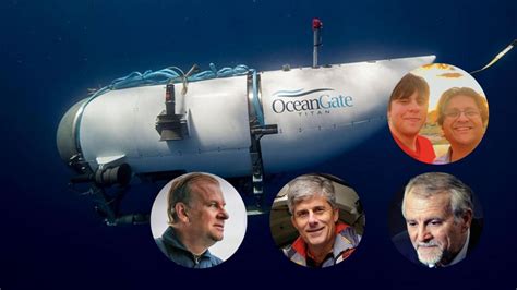 Los homenajes para los 5 pasajeros del submarino Titán que murieron en una “implosión catastrófica” en el fondo del océano